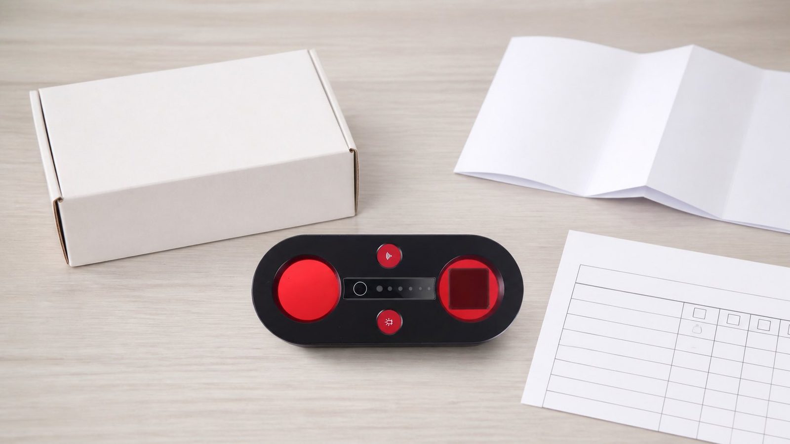 DE010 privacy-protection detector kit prepared for distributor onboarding